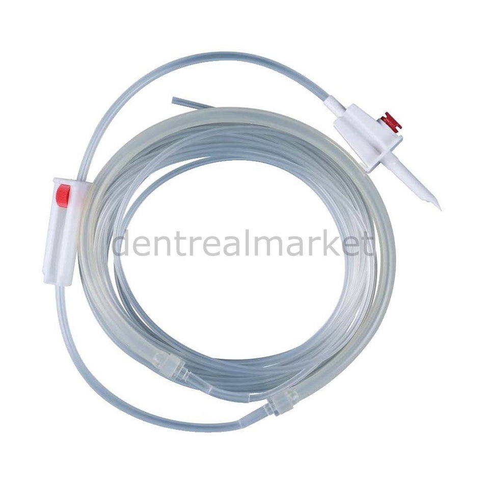 New Dent Irrigation Saline Tubing Compatible with Most Physiodispensers - Pack of 10