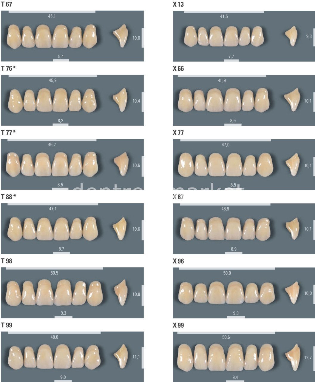 VITA Vitapan Denture Teeth Set 28 — 3D-Master