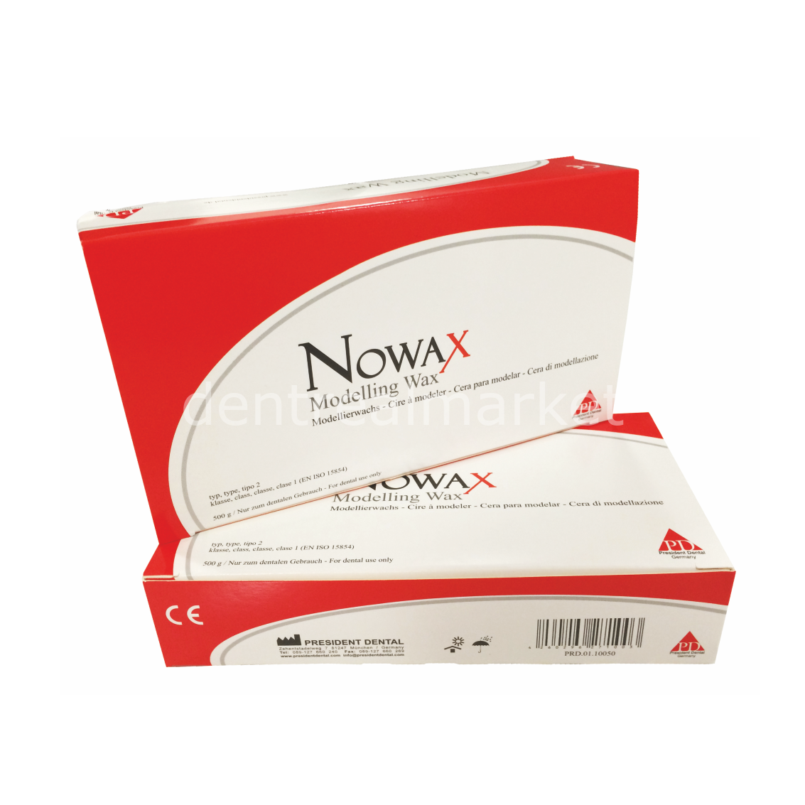 President Nowax Baseplate Wax Pink 500 g