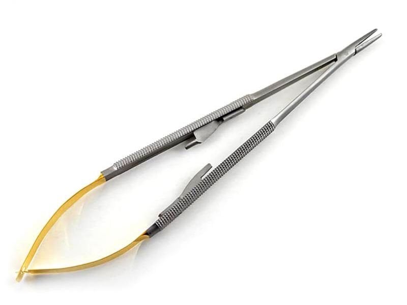 Krowne Castroviejo Needle Holder 18 cm TC Straight