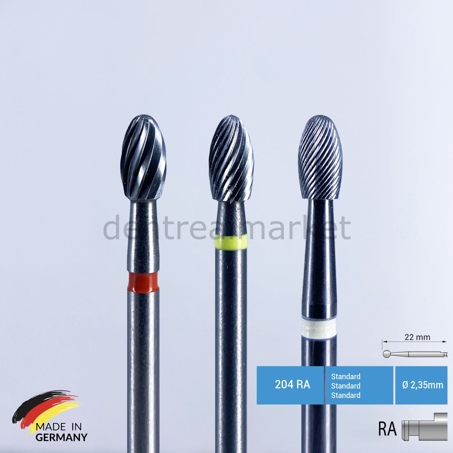 Frank Dental Tungsten Carbide Polishing Bur - Contra-Angle 379