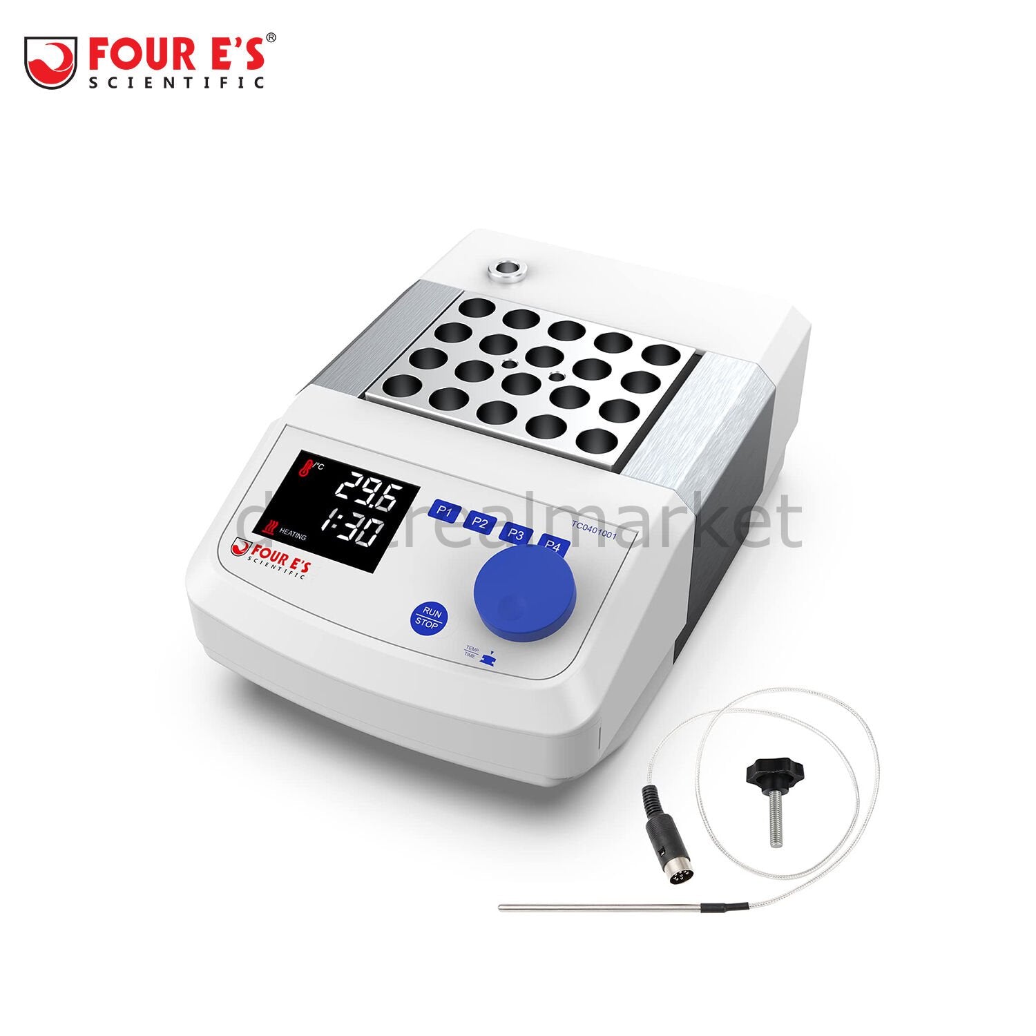 Four E's Scientific TC0401001 Dry Block Incubator - Single Block
