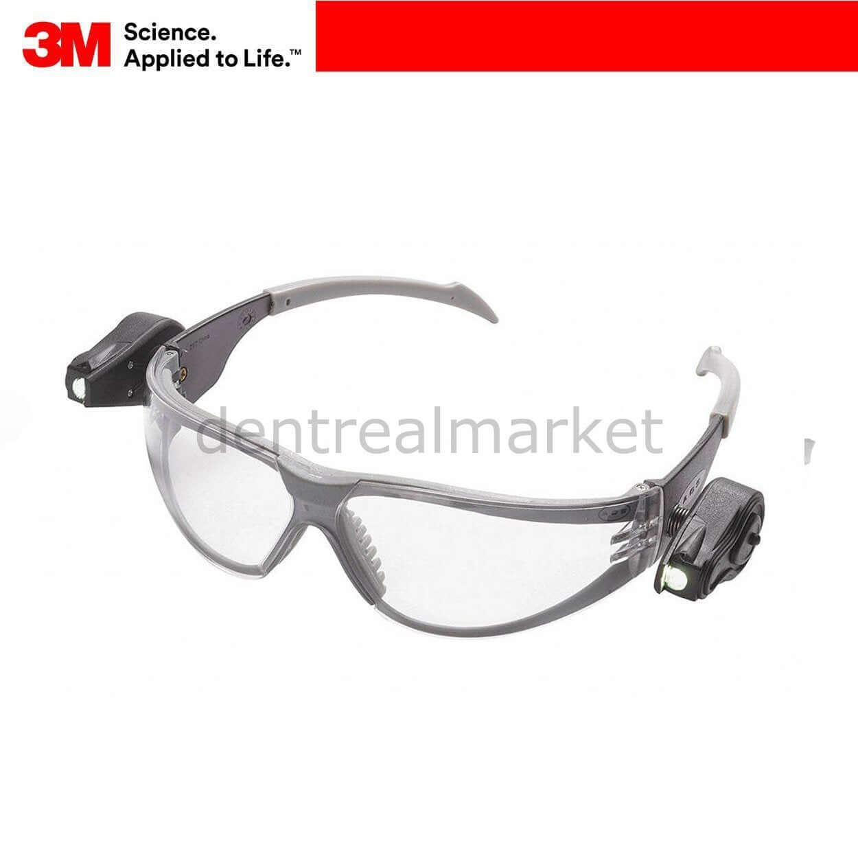 3M 3M LED Light Vision Safety Glasses DentrealStore 3M 3M LED Light Vision Safety Glasses DentrealStore