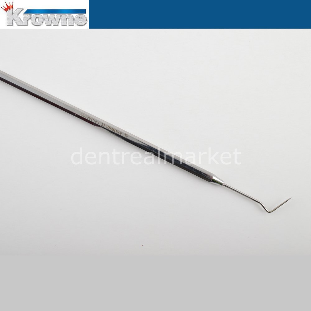 Krowne Single-Ended Sickle Dental Probe
