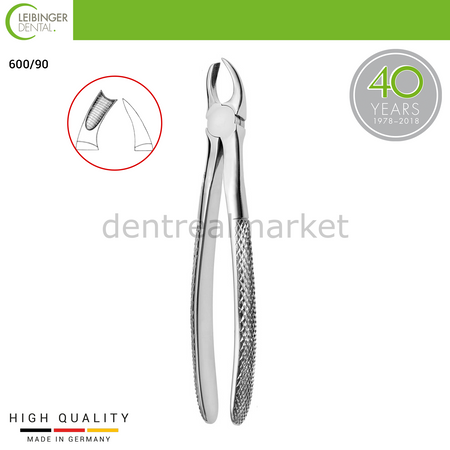 Leibinger Extraction Forceps for Upper Molars, Left - Fig. 90
