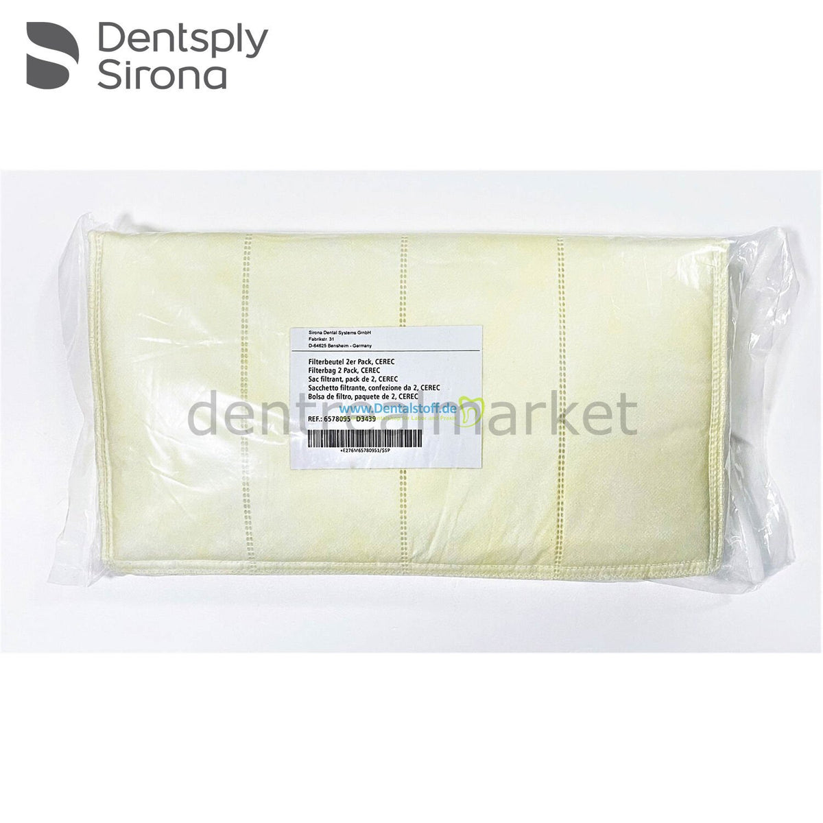 Dentsply-Sirona CEREC MC XL Powder Bag Yellow