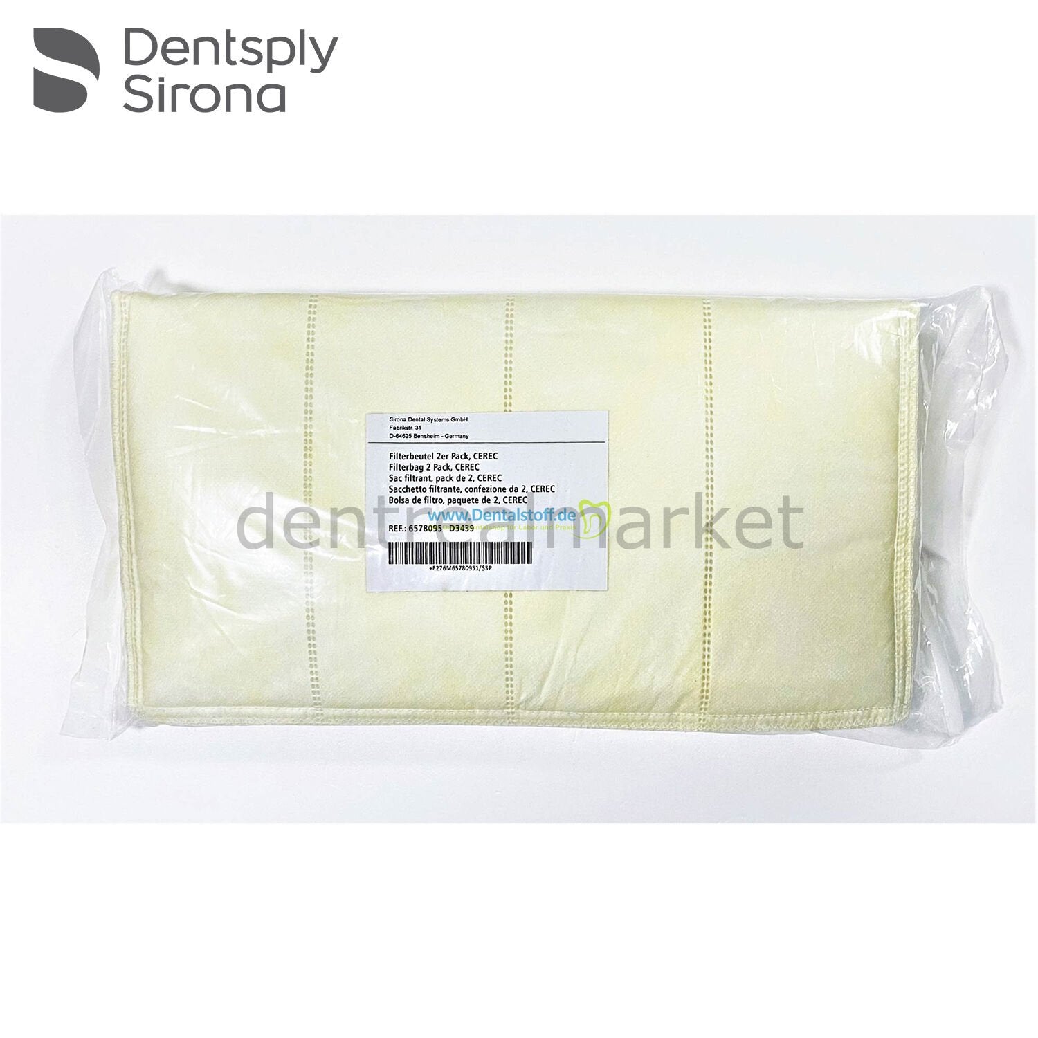 Dentsply-Sirona CEREC MC XL Powder Bag Yellow
