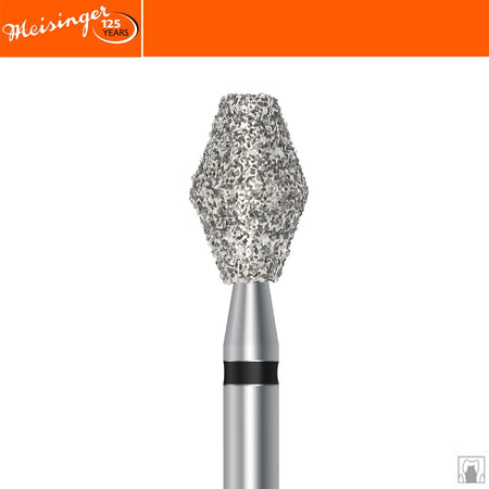 Meisinger 811L Synthetic Diamond Bur — Pack of 2