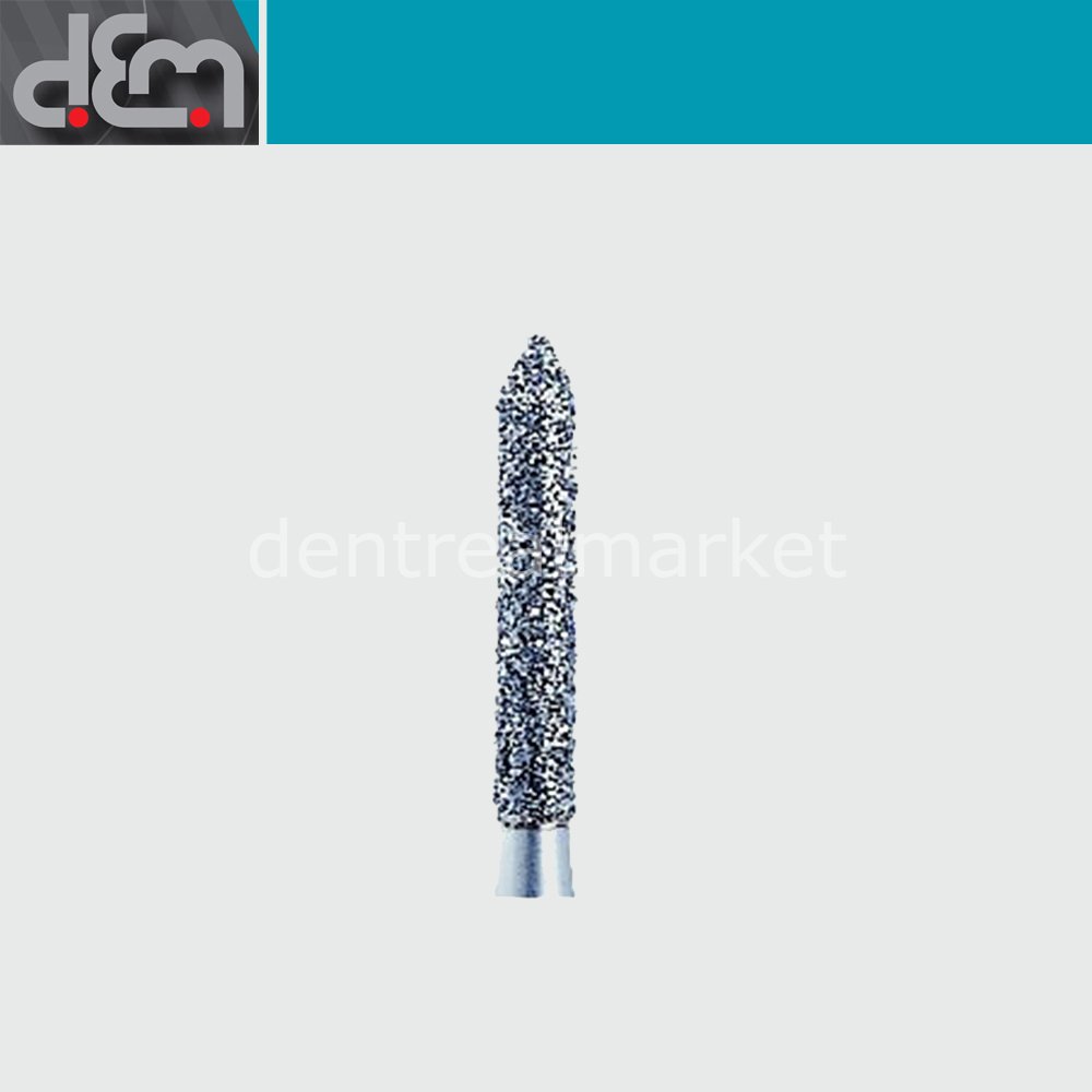 Dx Dentex DX Synthetic Diamond Bur 884 Cylinder Pack of 10