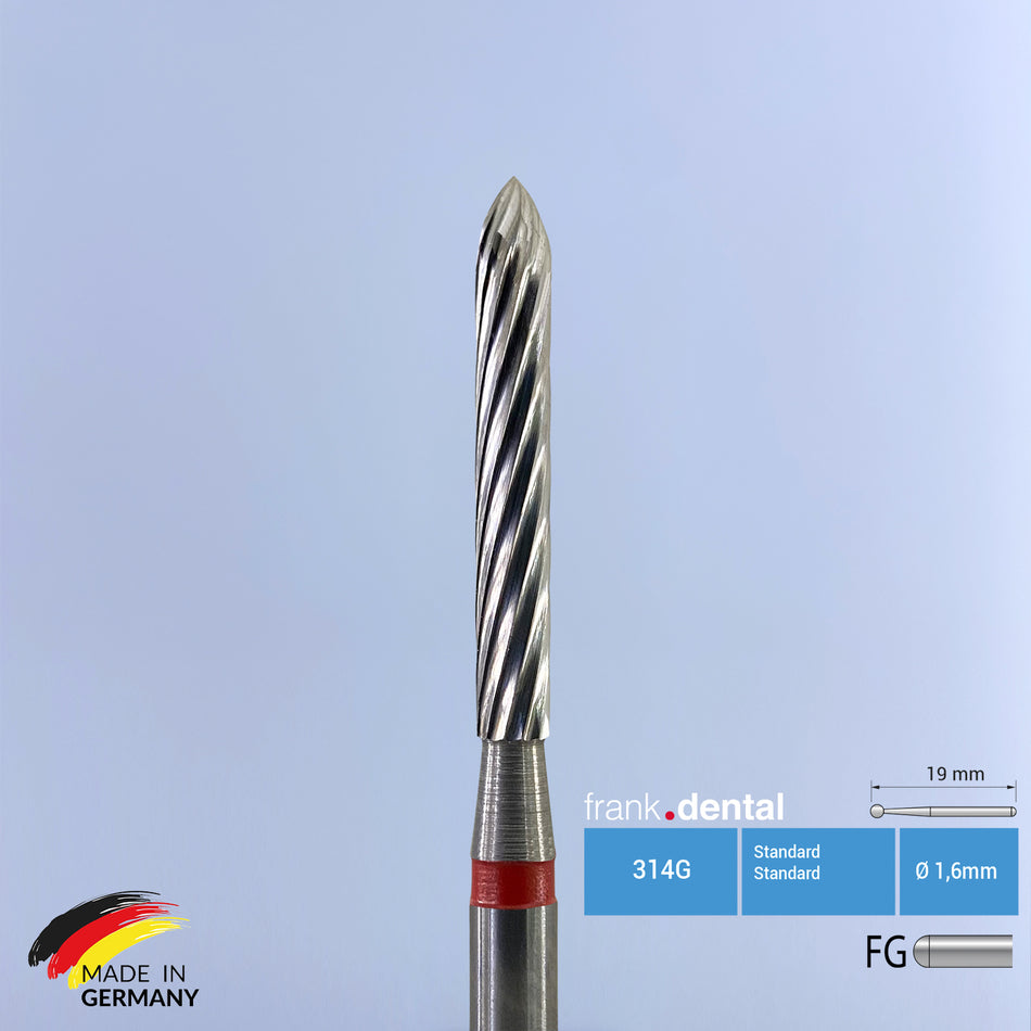 Orthodontic Carpide Adhesive Remover & Debonding Bur - Air Turbine C284