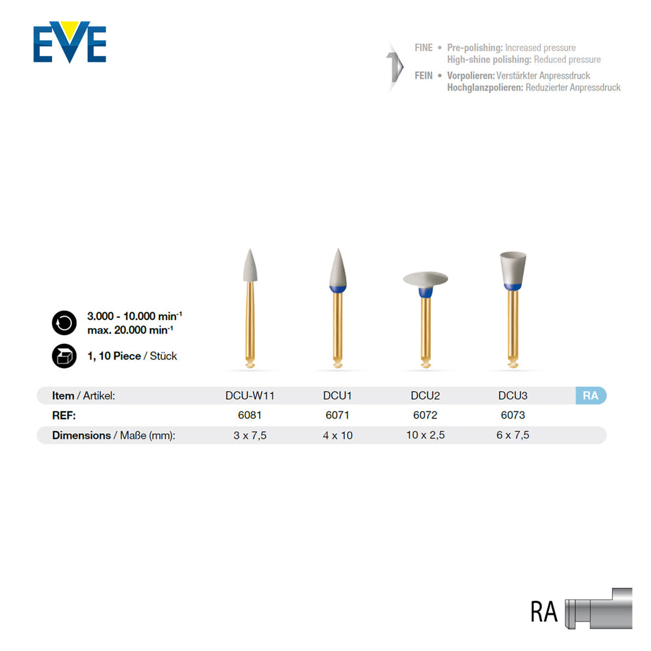 Diacomp Ultra One-Stage Composite Polish Refill - Contra-angle