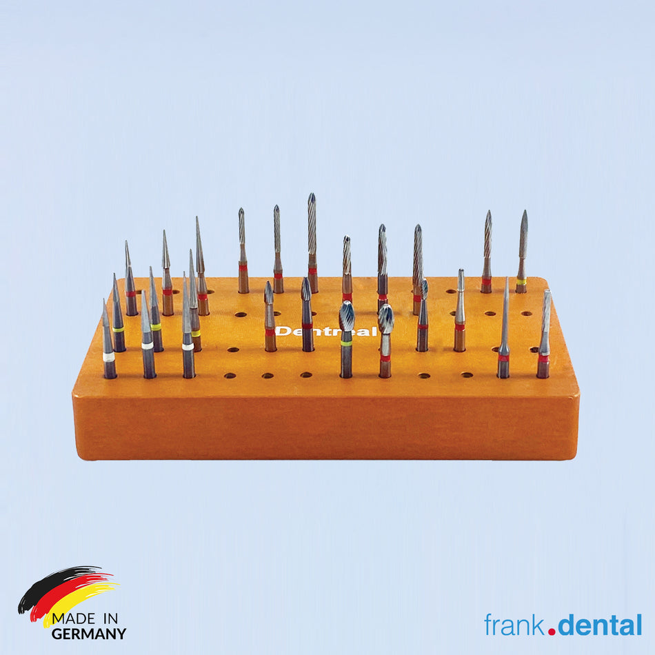 Kit de dissolvant d'adhésif orthodontique et de fraises à décoller