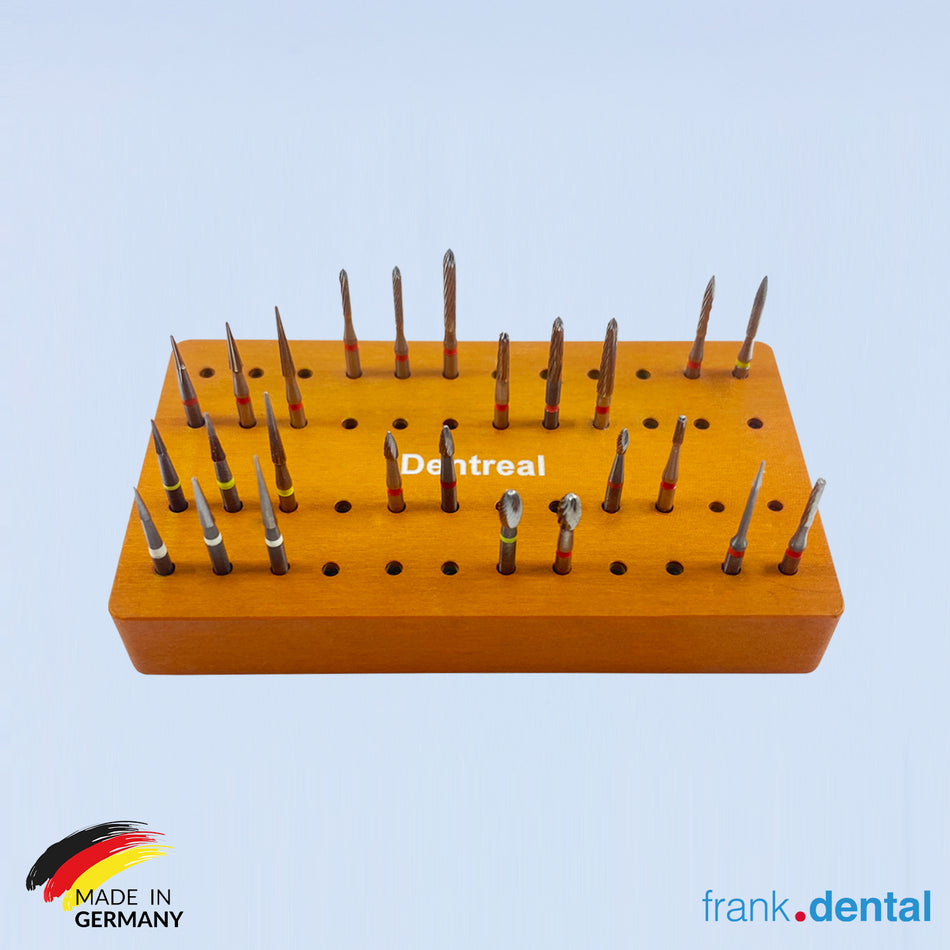 Kit de dissolvant d'adhésif orthodontique et de fraises à décoller