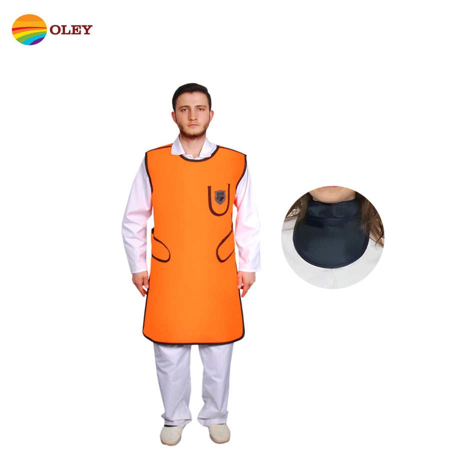 Front Protected Lead Apron - Thyroid Protector