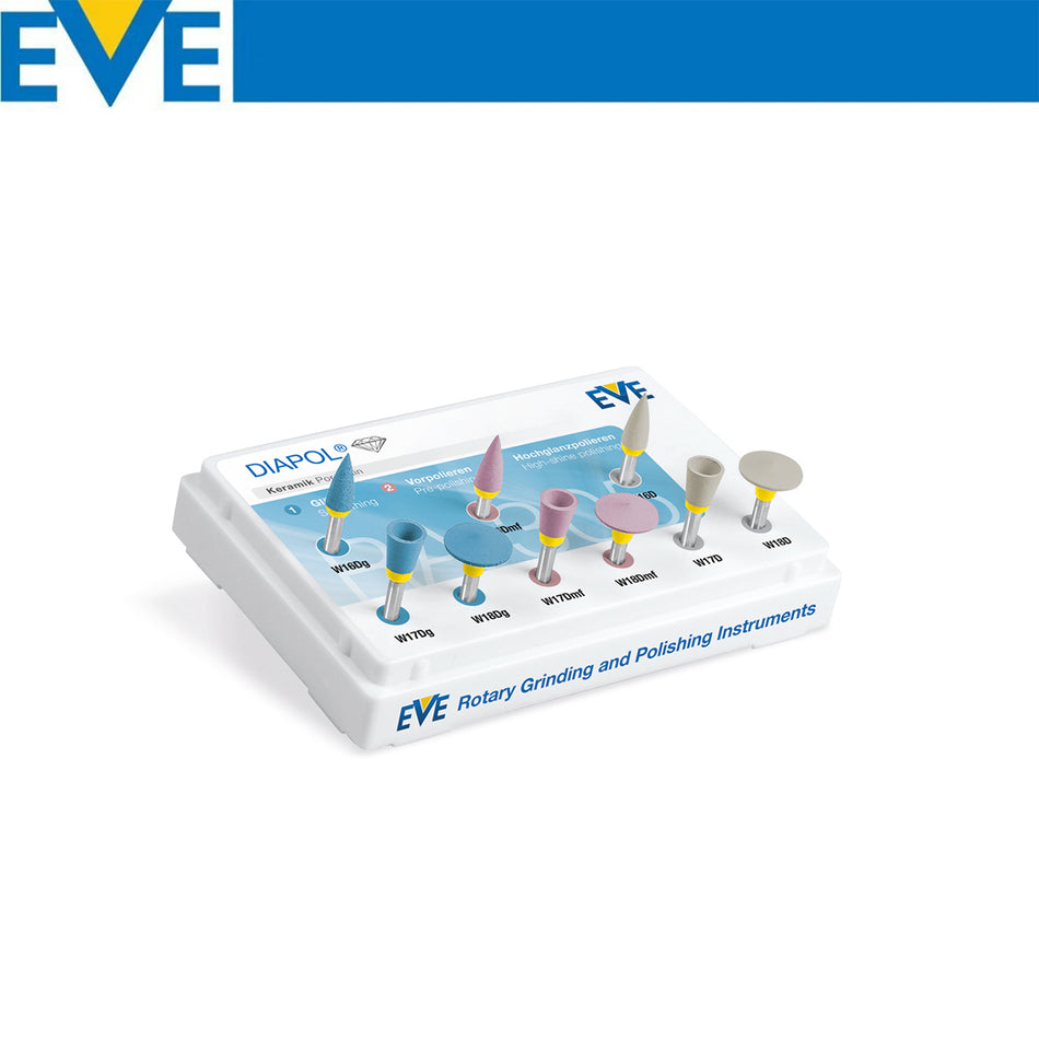 DentrealStore - Eve Technik Diapol Intraoral Glazing Level Ceramic Polishing Kit - RA305