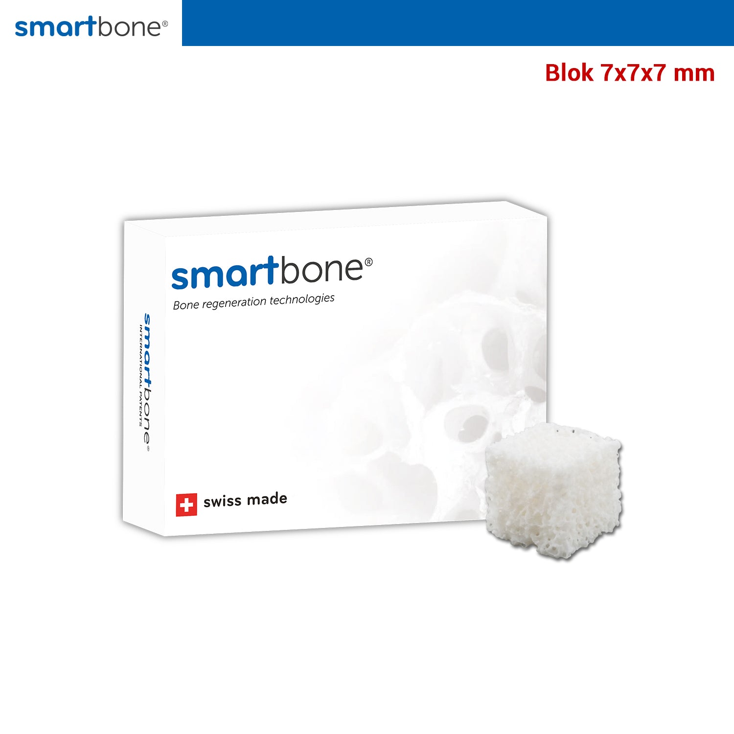 Ibi Sa - Smartbone Block Bone Graft - Bovine Sourced 7x7x7 mm ...