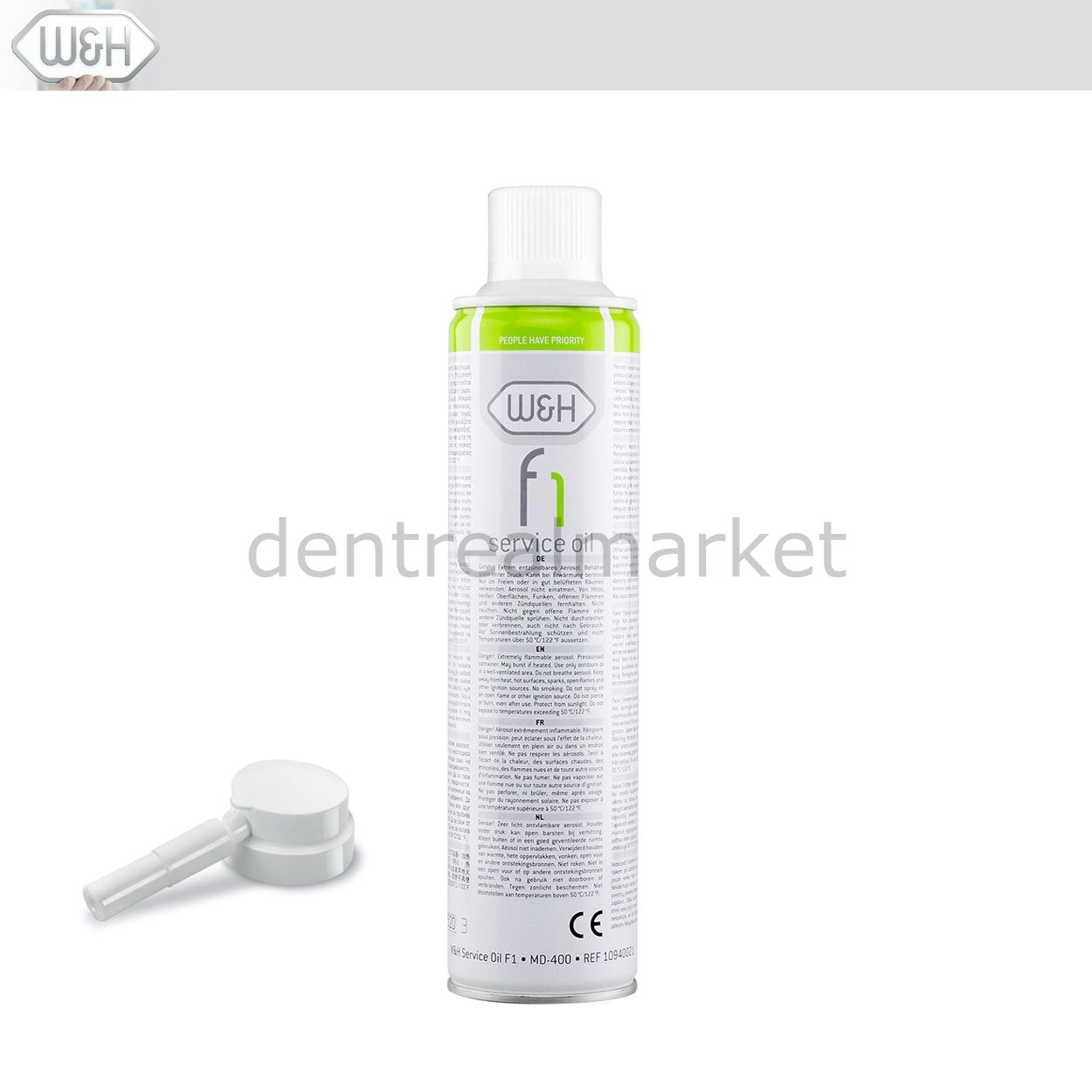 W&H Dental MD-400 F1 Handpiece Service Oil + Spray Nozzle