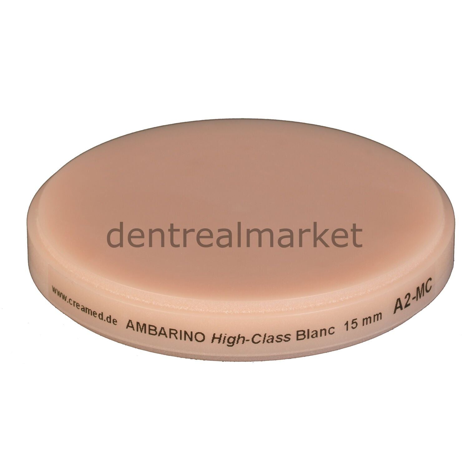Creamed Ambarino High-Class Hybrid Glass Ceramic Veneer Disc - 15 mm
