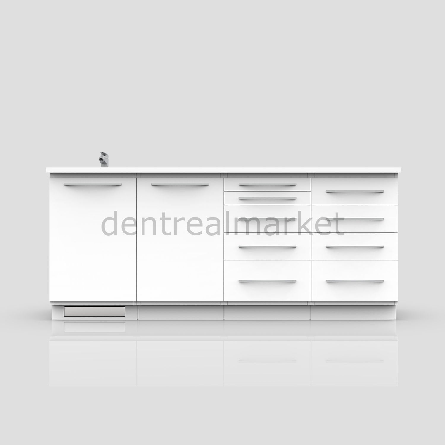 Grup Dental Foot-Controlled Clinic Workbench AN00 – Laminate Top