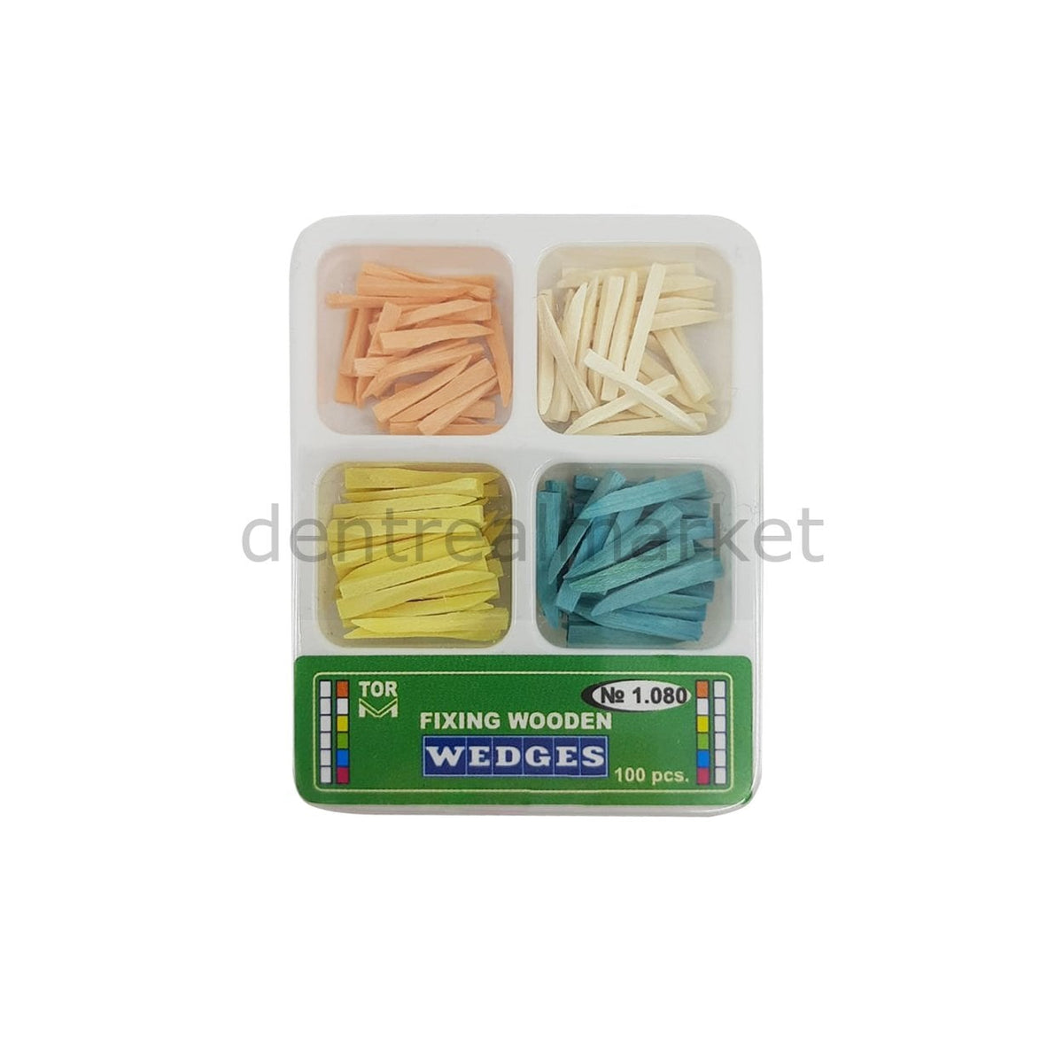 Tor VM Anatomical Wooden Wedge Pack of 100 - No. 1.080