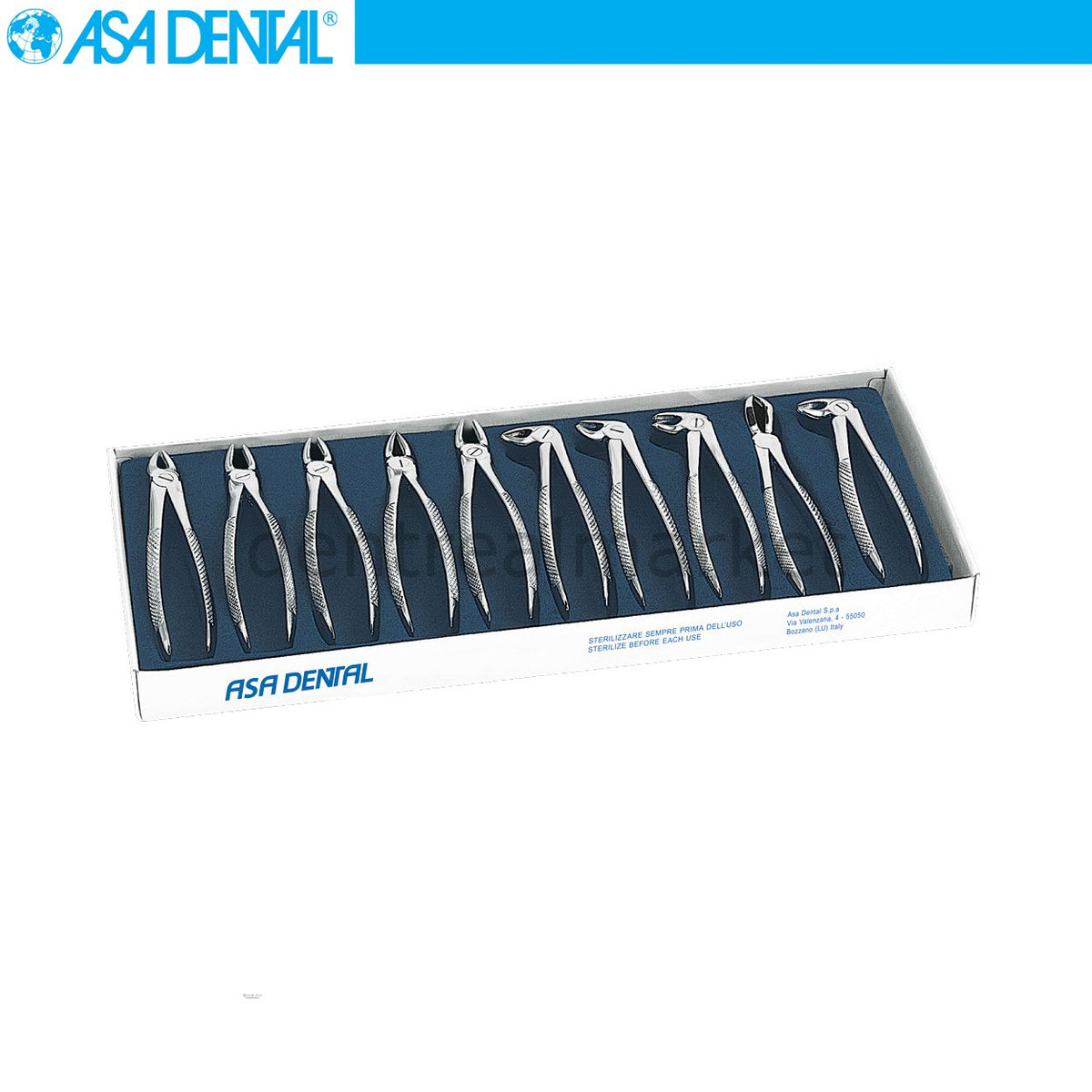 Asa Dental Adult Forceps Set