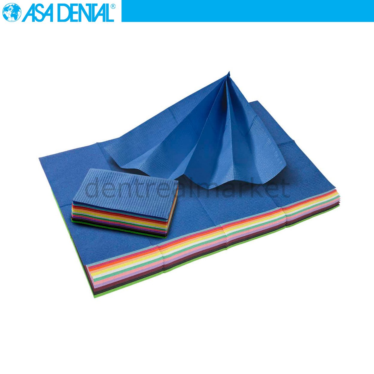 Asa Dental Colored Tray Cover 33 x 44 cm — 500 pcs
