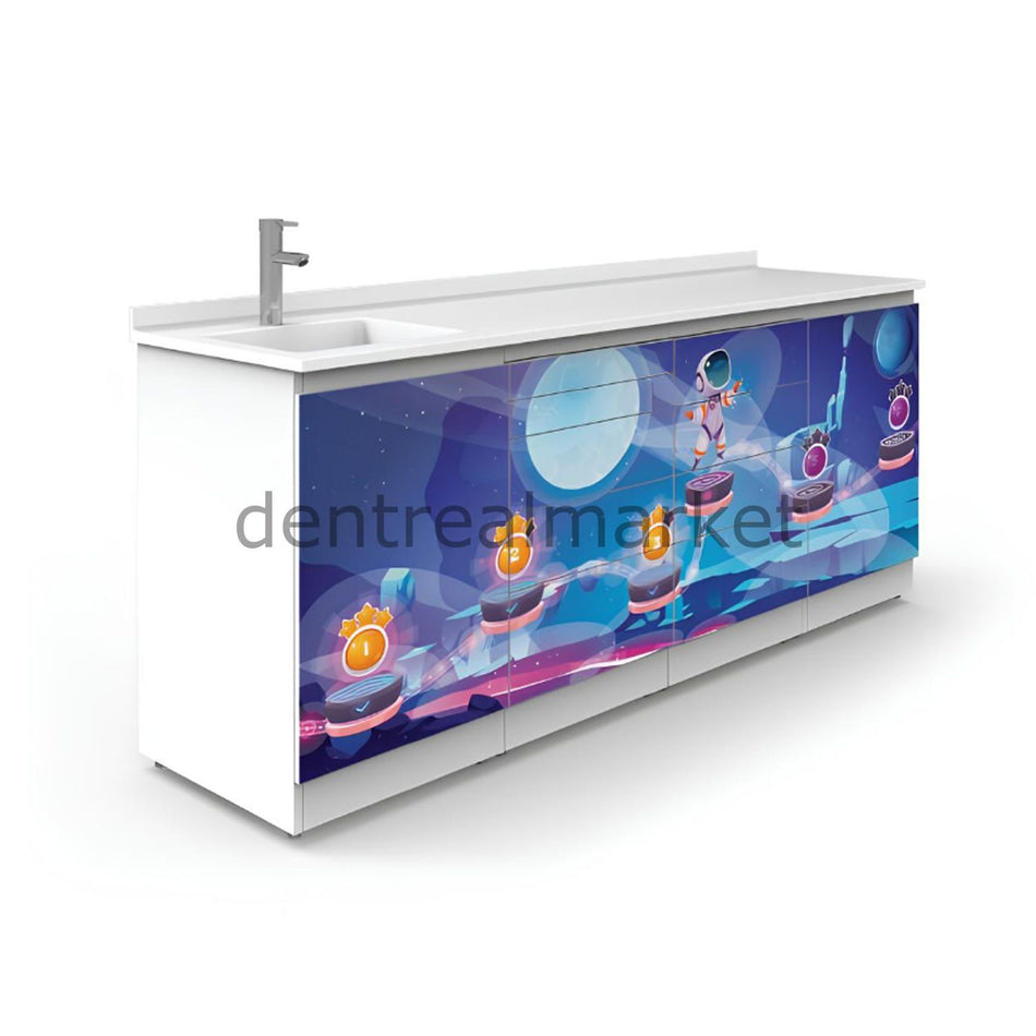 Grup Dental Custom Design Clinic Bench — Glass Top AZ05