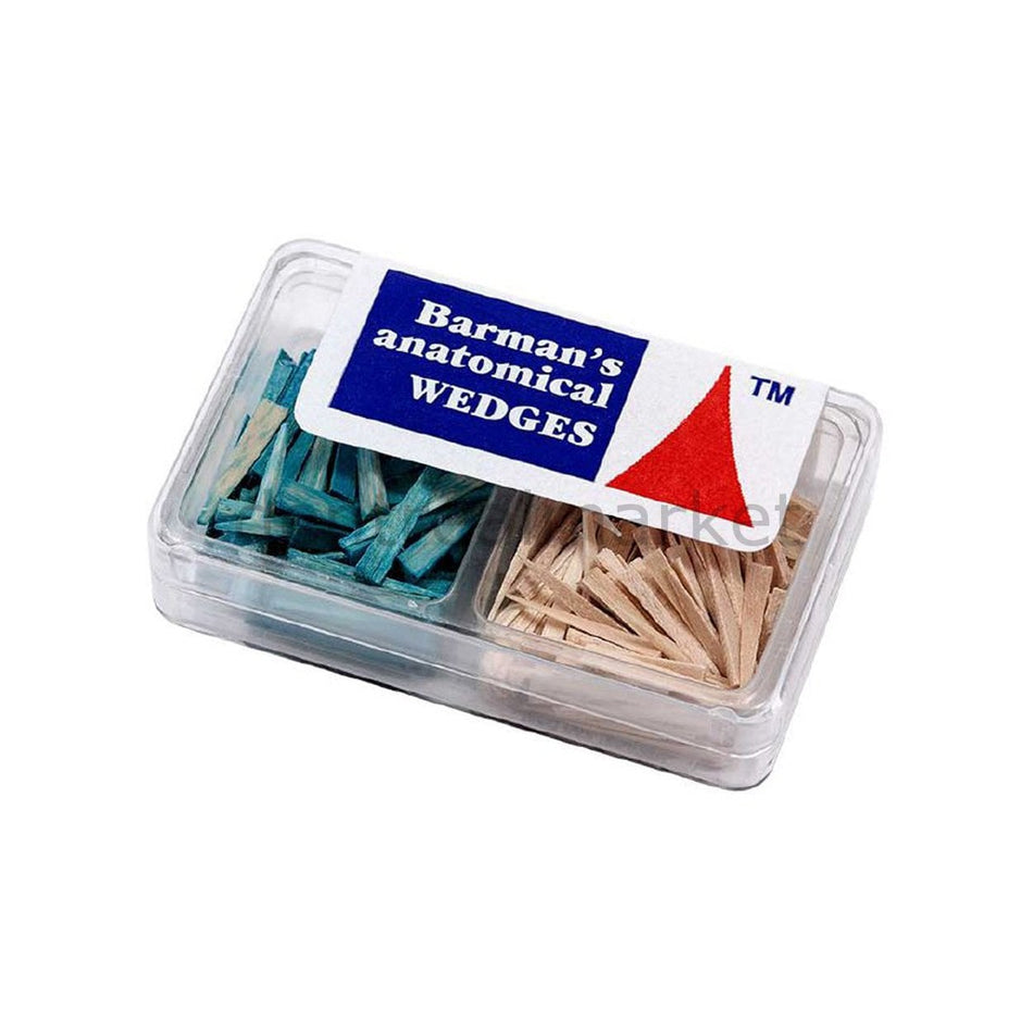 Swedent Barman's Anatomical Wooden Wedge Pack of 200