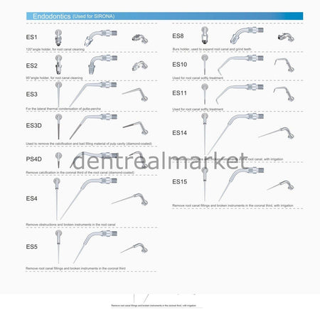 Woodpecker ES14 Scaler Tip - Sirona Compatible
