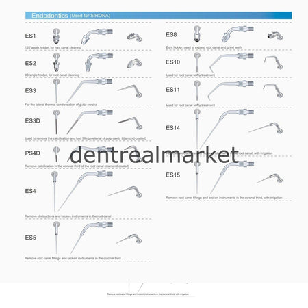 Woodpecker ES5D Scaler Tip - Sirona Compatible