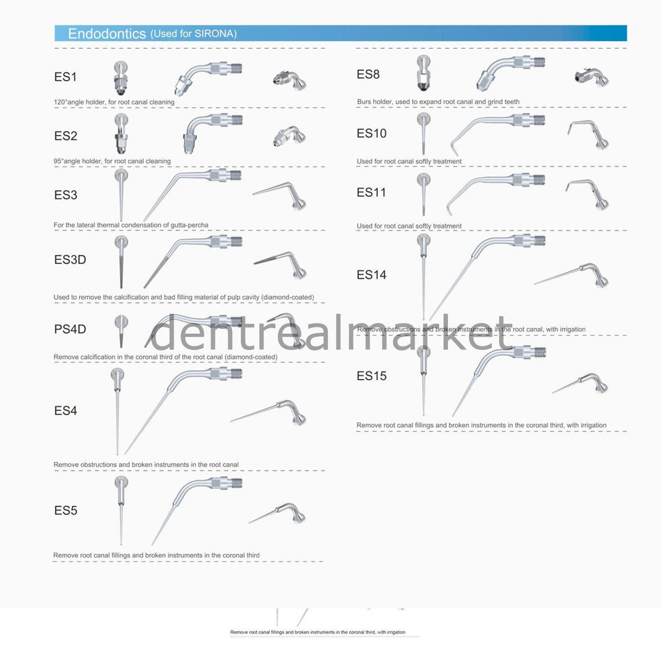 Woodpecker Scaler Tip ES2 — Sirona Compatible