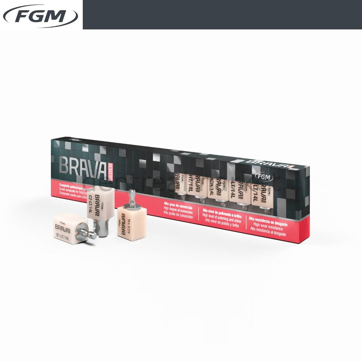 FGM Dental Brava Block - CAD/CAM Ceramic Composite Block