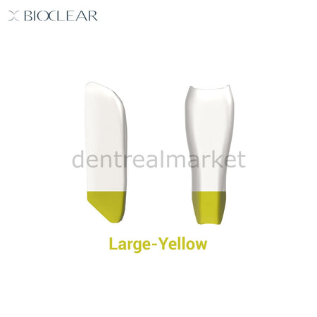 Bioclear Black Triangle Individual Matrix - Large/Yellow - Pack of 10