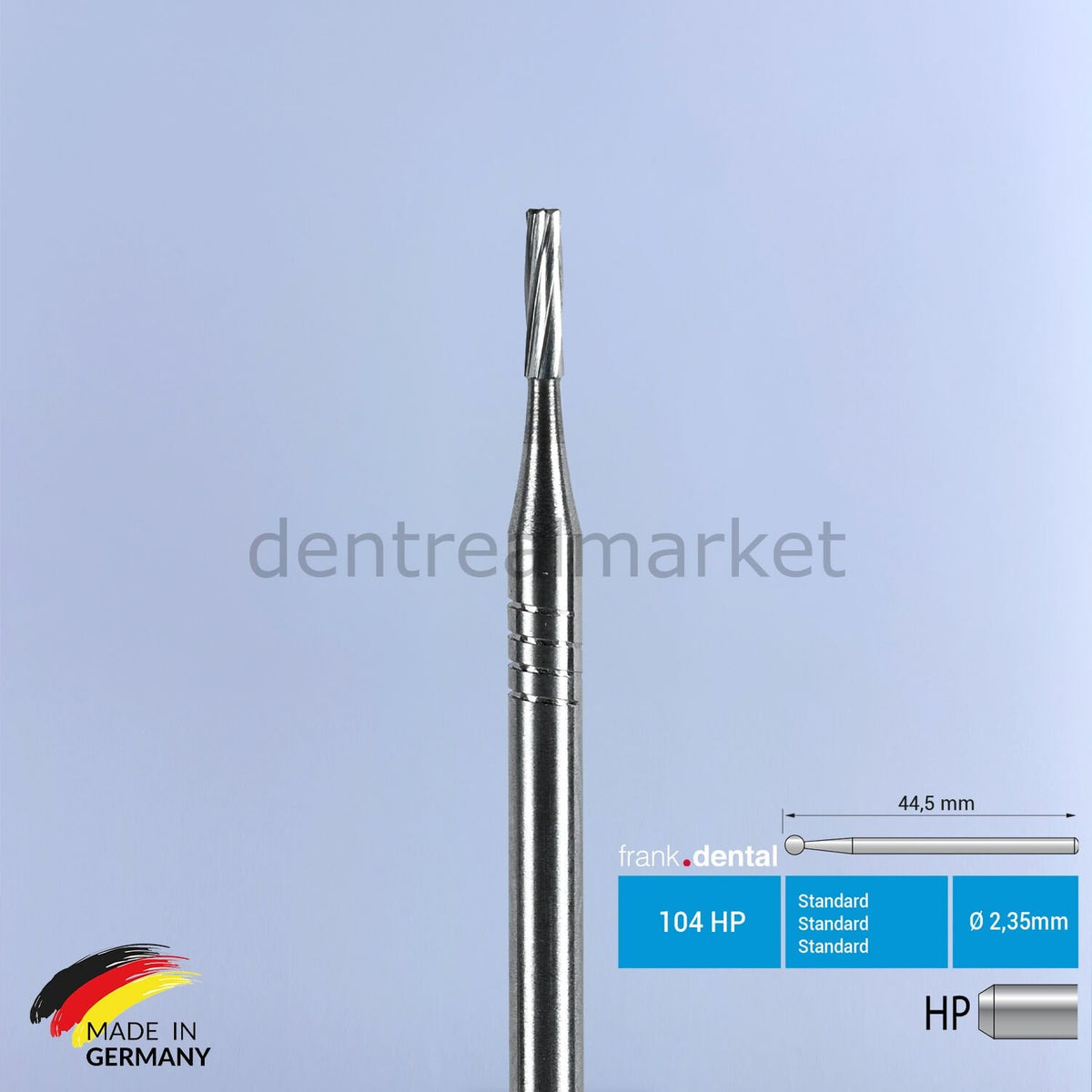 Frank Dental Carbide Fissure Surgical Bur C21L