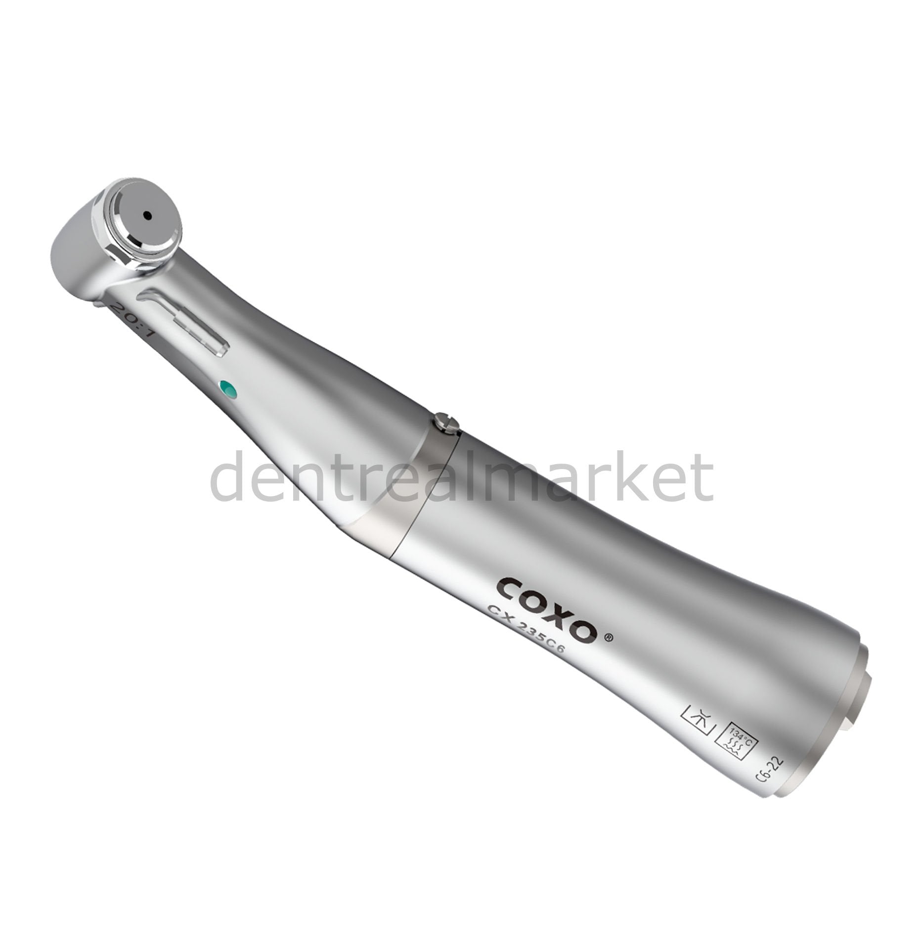 Coxo Illuminated Implant Contra-Angle 20:1 — New Model — Torque 55 Ncm