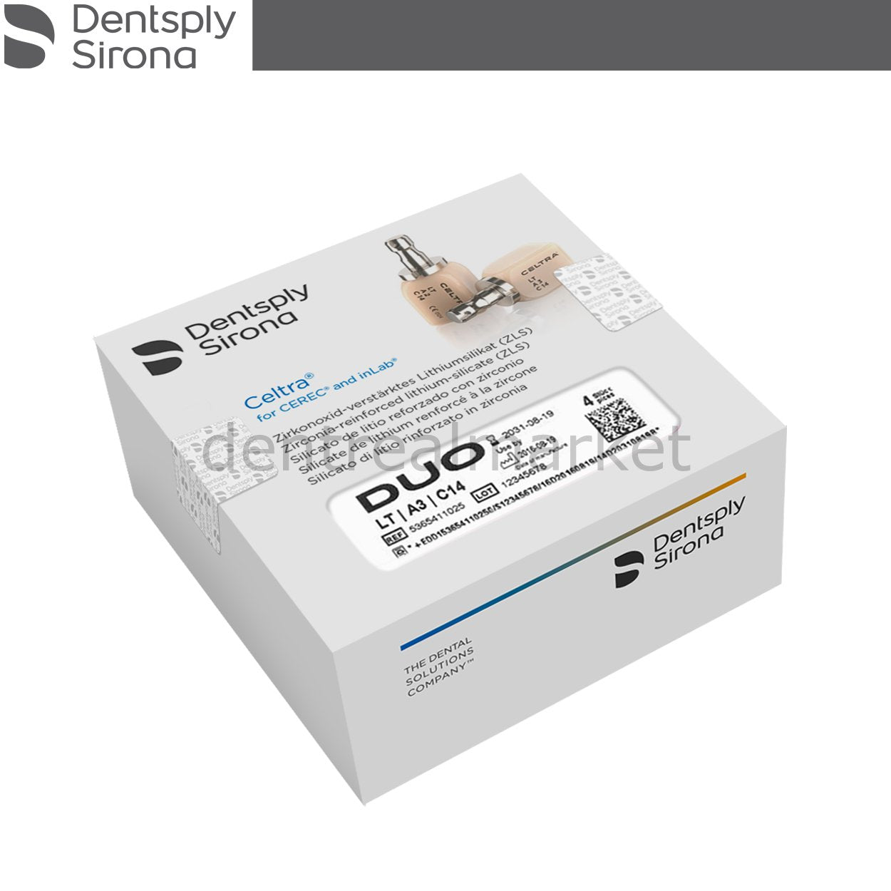 Dentsply-Sirona - Celtra Duo for CEREC - Lithium Silicate
