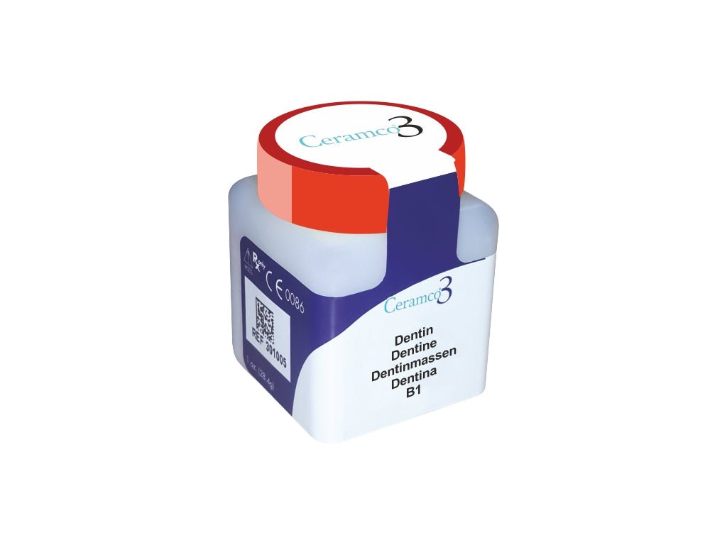 DENTAL POWDER 30g × 3袋 Dentsply-Sirona - Ceramco 3 Porcelain Powder - Dentin (28.4 Gr