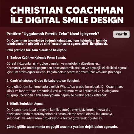 Dentrealacademy Digital Smile Design with Dr. Christian Coachman - Hands-on
