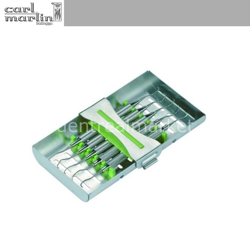 Carl Martin ErgoTouch Gracey Curette Set (5 pcs)