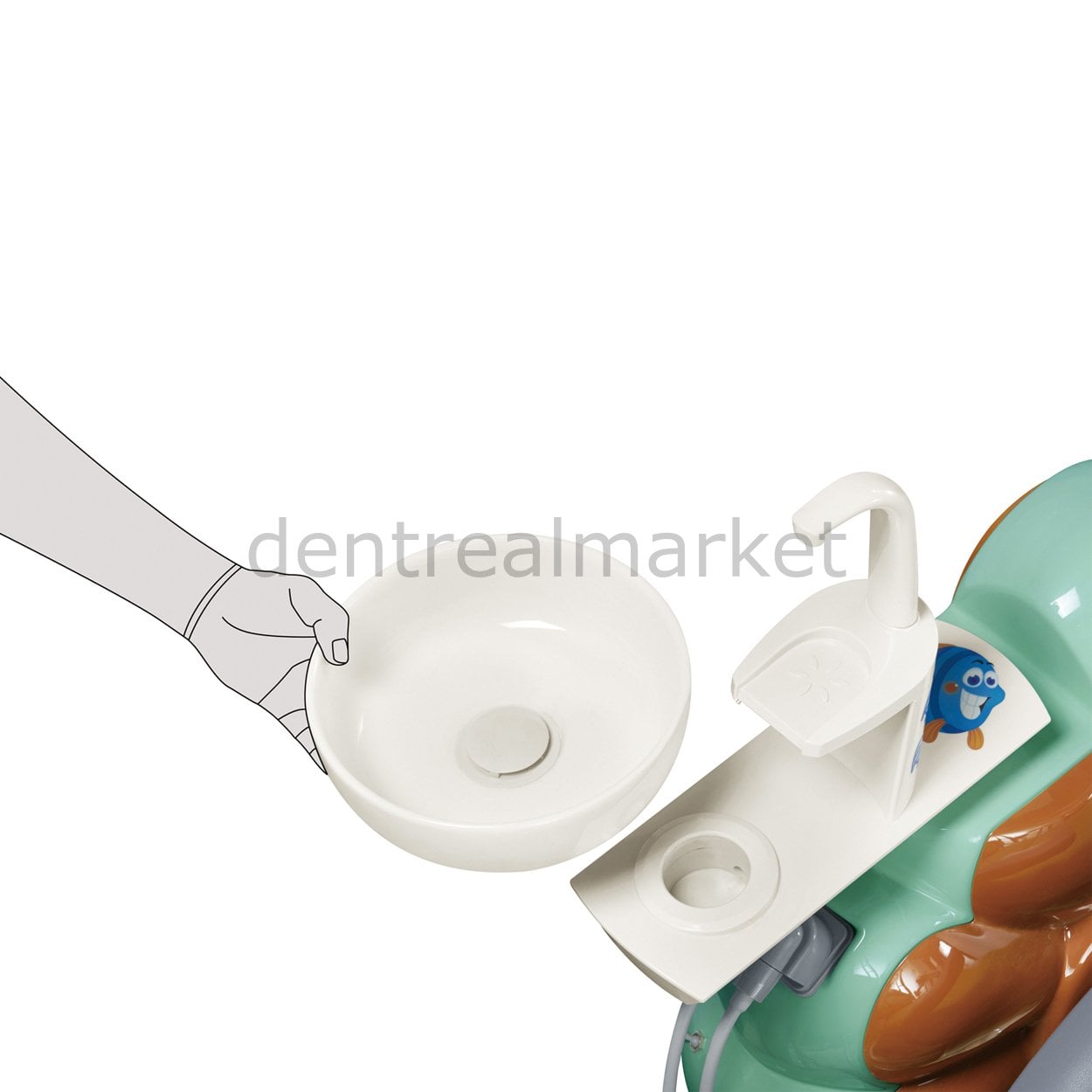 Gladent S800 Pediatric Dental Unit Full