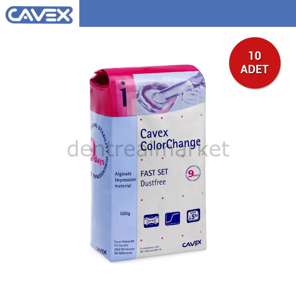 Cavex ColorChange Alginate Impression Material Campaign Pack