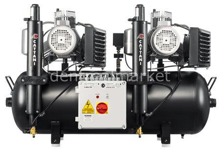 Cattani AC 400 Dryer Compressor Dual Head Dual Cylinder