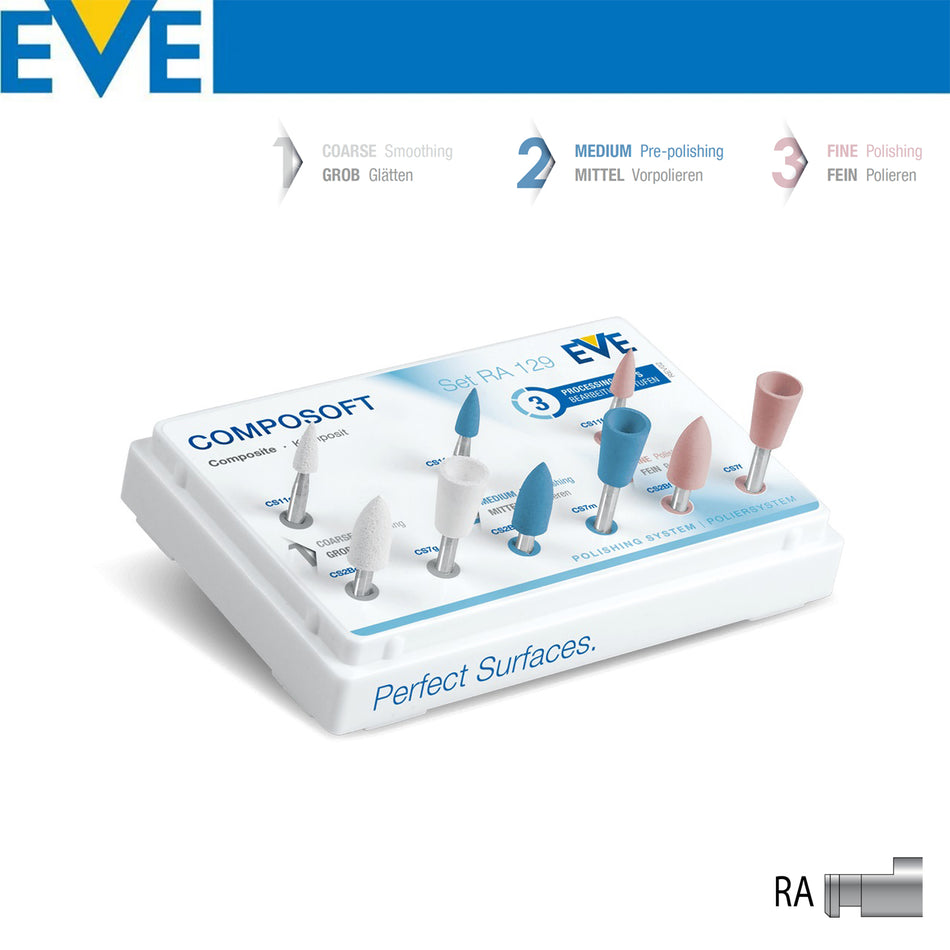 DentrealStore - Eve Technik Composoft Composite Polish Kit - For Softening - RA129