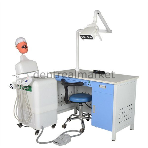 Ikinci El Dental Patient Simulator VI – Mobile Unit + Table (Used) – 13 Sets