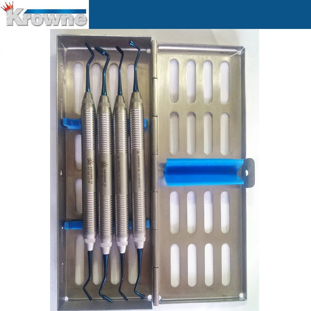 Krowne Titanium Composite Placement Instrument Set