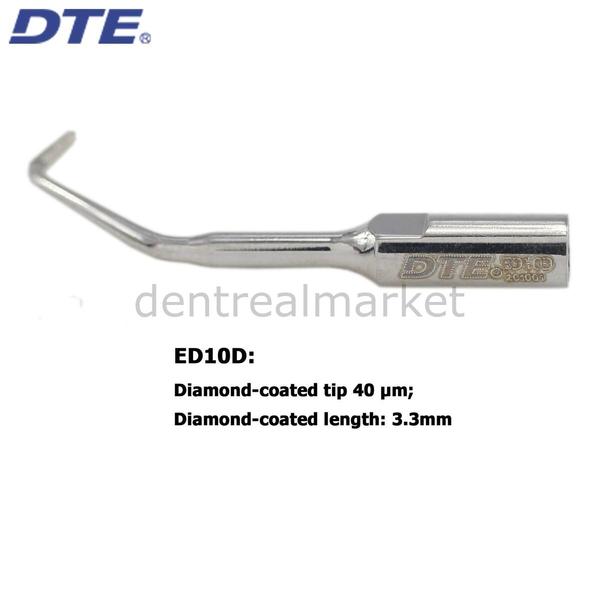 Woodpecker Electric Scaler Tip ED10D — DTE / NSK / Satelec Compatible