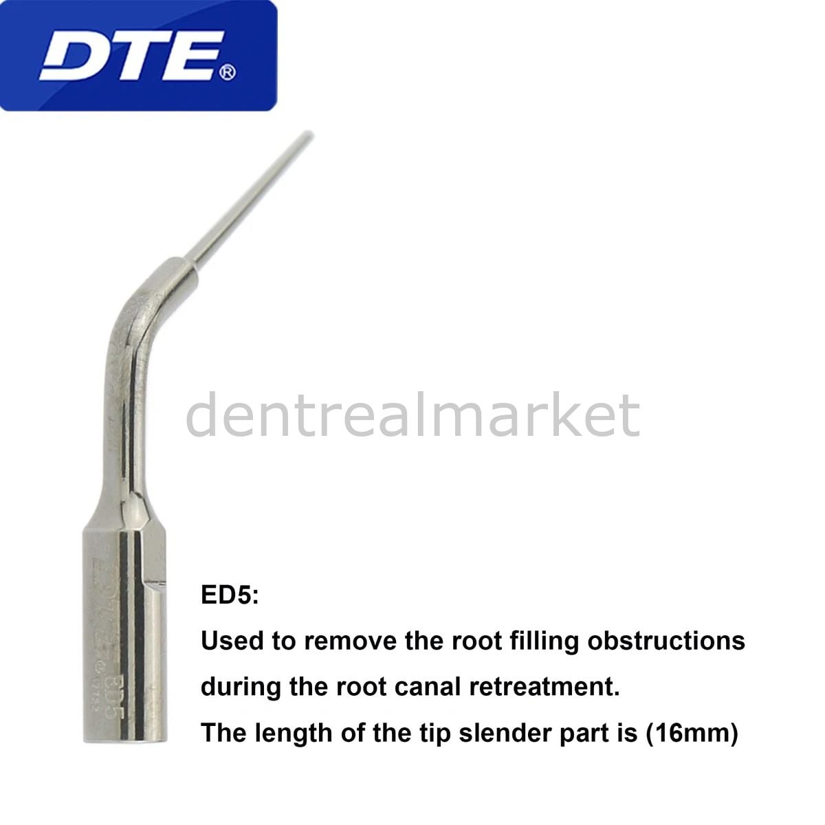 Woodpecker Electric Scaler Tip ED5 — DTE / NSK / Satelec Compatible