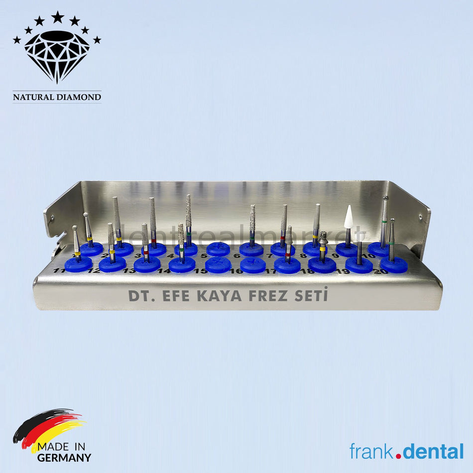 Frank Dental Dt. Efe Kaya Onlay-Overlay Bur Set