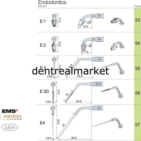 Woodpecker Scaler Irrigation Tip E60 – Compatible with EMS, Mectron, Woodpecker, and W&H