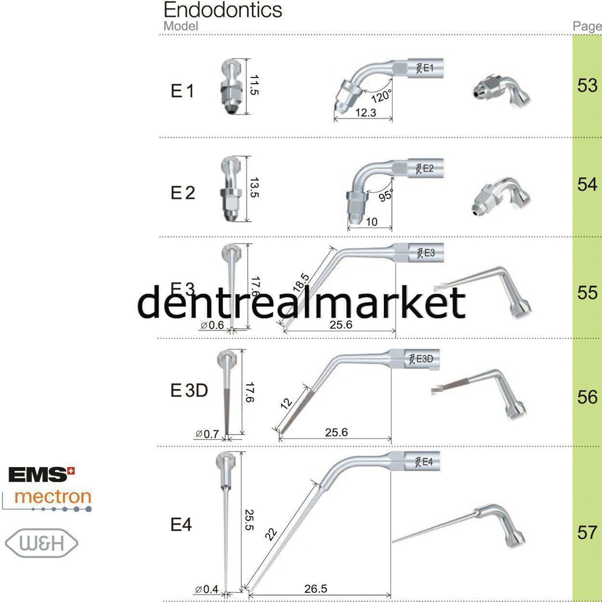 Woodpecker Scaler Irrigation Tip E62 – Compatible with EMS, Mectron, Woodpecker, and W&H